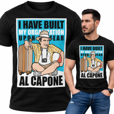 KOSZULKA ŚMIESZNA   AL CAPONE HOLIDAY